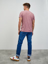 ZOOT.lab Altrosa gestromtes Herren-Basic-Shirt ZOOT.lab Rex