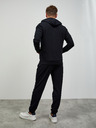 ZOOT.lab Schwarzes Herren-Basic-Kapuzen-Sweatshirt mit Reißverschluss ZOOT.lab Ralph