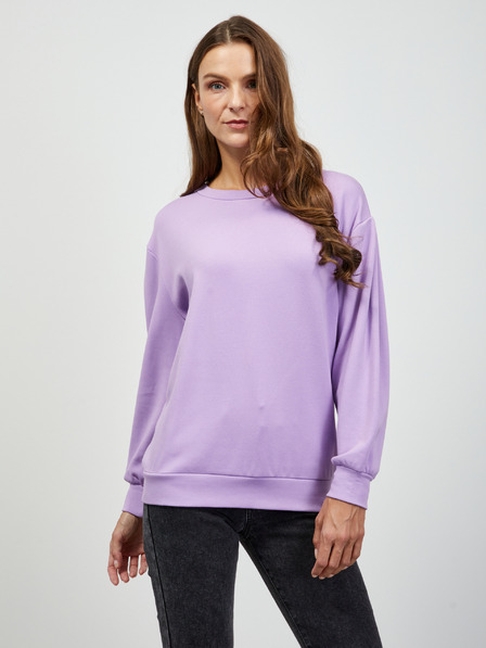 ZOOT.lab Hellvioletter Damen-Basic-Kapuzenpullover ZOOT.lab Brooklin