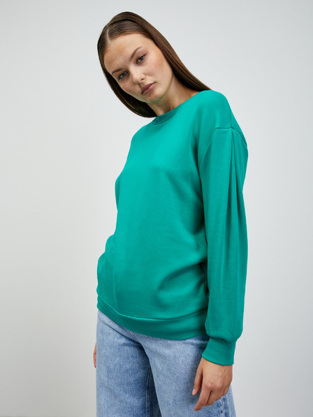 ZOOT.lab Grünes Basic-Kapuzensweatshirt für Damen ZOOT.lab Brooklin