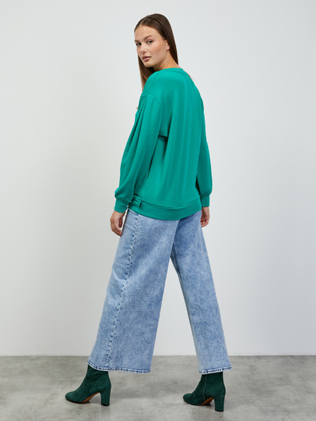 ZOOT.lab Grünes Basic-Kapuzensweatshirt für Damen ZOOT.lab Brooklin
