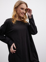 ZOOT.lab Schwarzes Damenkleid mit Schlitz ZOOT.lab Fjola