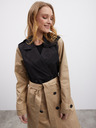 ZOOT.lab Schwarz-beiger Damen-Trenchcoat ZOOT.lab Gutta