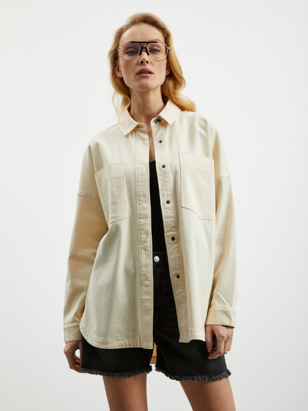 ZOOT.lab Cremefarbenes Oversize-Damenoberteil ZOOT.lab Becca