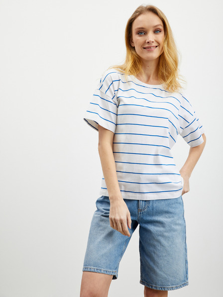 ZOOT.lab Weißes gestreiftes Damen-T-Shirt ZOOT.lab Floss