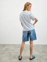 ZOOT.lab Weißes gestreiftes Damen-T-Shirt ZOOT.lab Floss