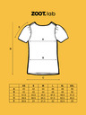 ZOOT.lab Hellgraues Damen-T-Shirt mit Bindeband hinten ZOOT.lab Romy