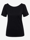ZOOT.lab Schwarzes Damen-T-Shirt mit Rückenkrawatte ZOOT.lab Romy