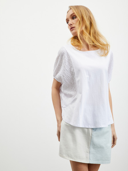 ZOOT.lab Weißes Damen-T-Shirt in Übergröße ZOOT.lab Kayla