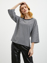 ZOOT.lab Schwarzes gestreiftes Damen-T-Shirt ZOOT.lab Dolly