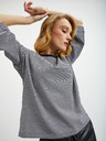 ZOOT.lab Schwarzes gestreiftes Damen-T-Shirt ZOOT.lab Dolly