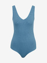 ZOOT.lab Blauer gerippter Damen-Body ZOOT.lab Olga