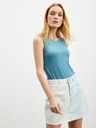 ZOOT.lab Blaues geripptes Damen-Tank-Top ZOOT.lab Reza