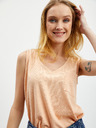 ZOOT.lab Apricotfarbenes Damen-Tank-Top aus Leinen ZOOT.lab Josi