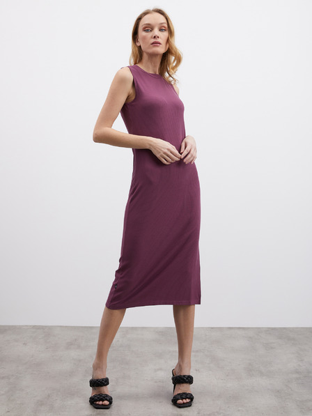 ZOOT.lab Lila geripptes Damenkleid ZOOT.lab Delie