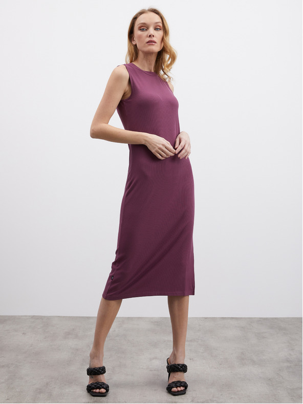 ZOOT.lab Lila geripptes Damenkleid ZOOT.lab Delie