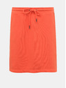 ZOOT.lab Orangefarbener kurzer Basic-Rock mit Taschen ZOOT.lab Mariola
