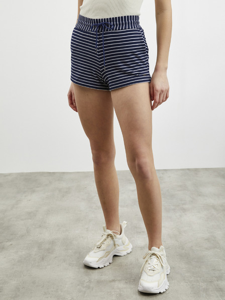 ZOOT.lab Dunkelblau gestreifte Damen-Basic-Shorts ZOOT.lab Apolena