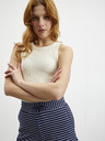 ZOOT.lab Dunkelblau gestreifte Damen-Basic-Shorts ZOOT.lab Apolena