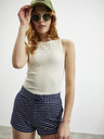 ZOOT.lab Dunkelblau gestreifte Damen-Basic-Shorts ZOOT.lab Apolena