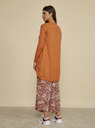 ZOOT.lab Orangefarbene Basic-Strickjacke für Damen ZOOT.lab Gita