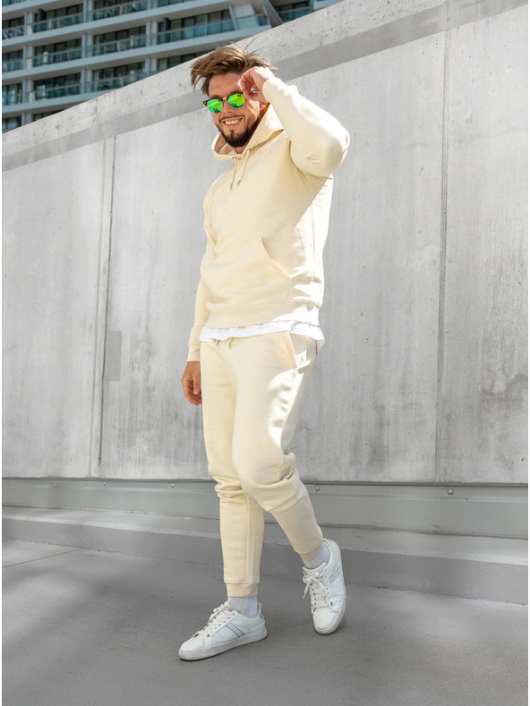 ICOONIC Beige Unisex Basic Jogginghose ICOONIC