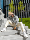 ICOONIC Beige Unisex Basic Jogginghose ICOONIC