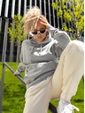 ICOONIC Beige Unisex Basic Jogginghose ICOONIC