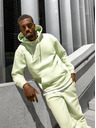 ICOONIC Hellgrüner Unisex-Kapuzenpullover ICOONIC