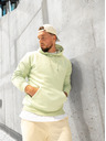 ICOONIC Hellgrüner Unisex-Kapuzenpullover ICOONIC