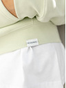 ICOONIC Hellgrüner Unisex-Kapuzenpullover ICOONIC