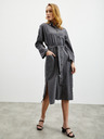 ZOOT.lab Dunkelgraues Hemdkleid mit Leinen ZOOT.lab Darsha