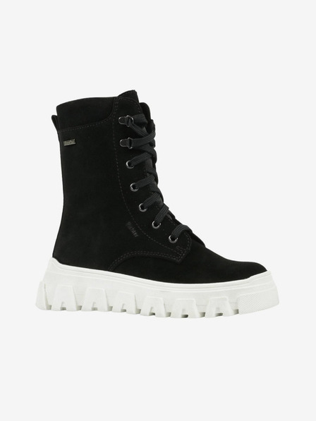 Richter Schwarze Mädchen Wildleder Low Boots Richter
