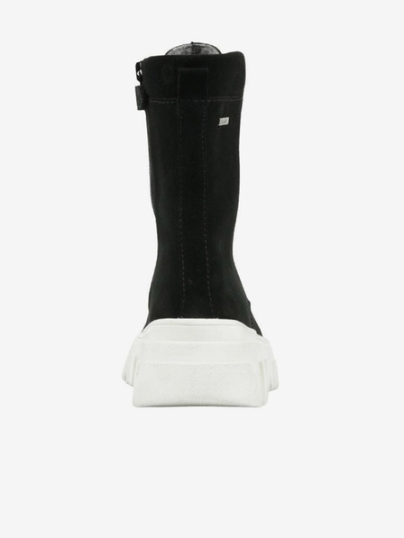 Richter Schwarze Mädchen Wildleder Low Boots Richter