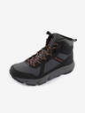 ALPINE PRO Schwarze und graue Herren Outdoor-Stiefel ALPINE PRO MIRUB