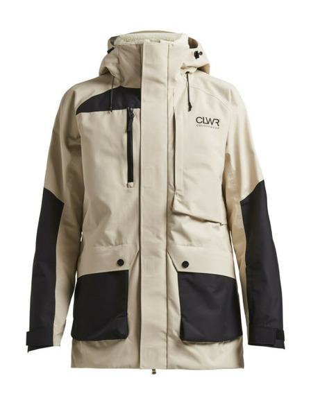 Tenson Herren Snowboardjacke Colourwear Spine M Beige