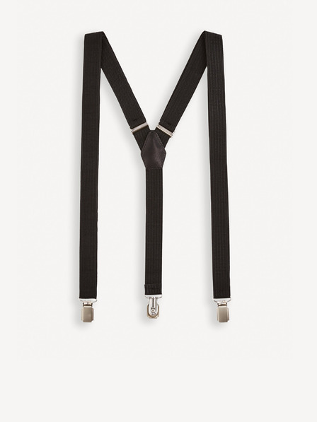 Celio Schwarze Herren Celio Gistrap Hosenträger