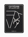 Ombre Clothing Dekorative Metall-Kleiderbrosche Flugzeug silber Ombre Clothing