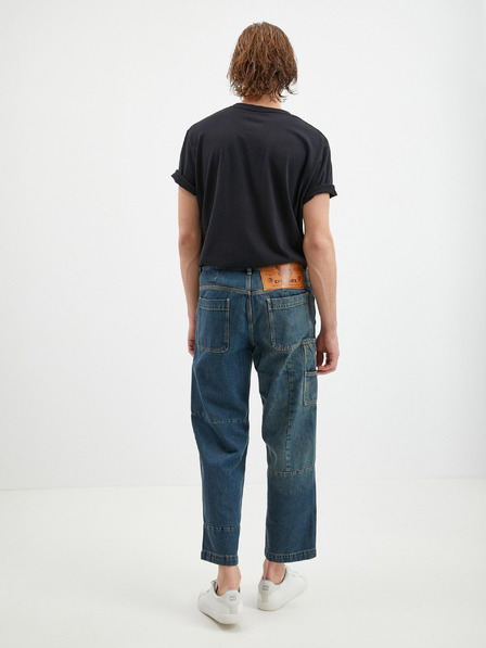 Diesel Diesel D-Fran-Sp Pantaloni Herrenjeans mit gerader Passform in Blau