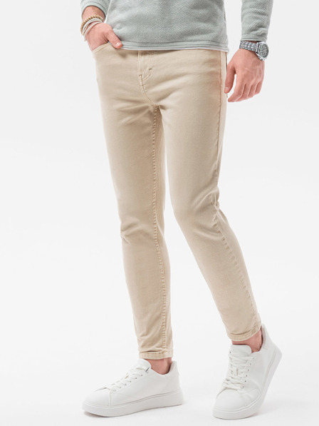 Ombre Clothing Beige Herrenjeans Ombre Kleidung P1058