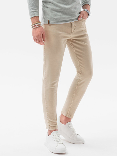 Ombre Clothing Beige Herrenjeans Ombre Kleidung P1058