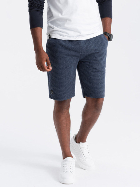 Ombre Clothing Ottoman Herren-Strick-Sweatpants - Dunkelblau V1 OM-SRSK-0150 Ombre Clothing