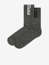 Replay Zwei Paar dunkelgraue Herrensocken von Replay