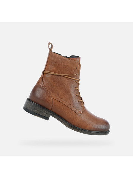 Geox Braune Damen Ankle Boots Geox Catria