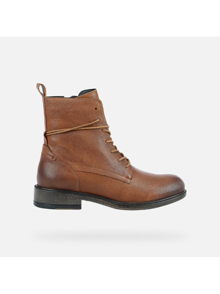 Geox Braune Damen Ankle Boots Geox Catria
