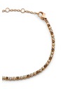 Daniel Wellington Roségoldenes Edelstahl Armband Daniel Wellington Tennis DW00401115