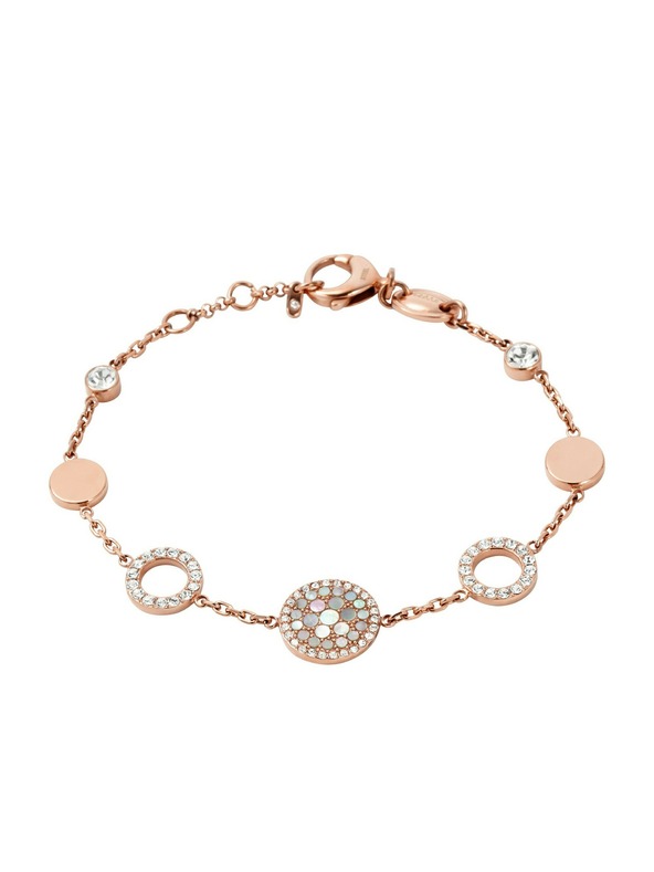 Fossil Damen Edelstahl Armband Fossil
