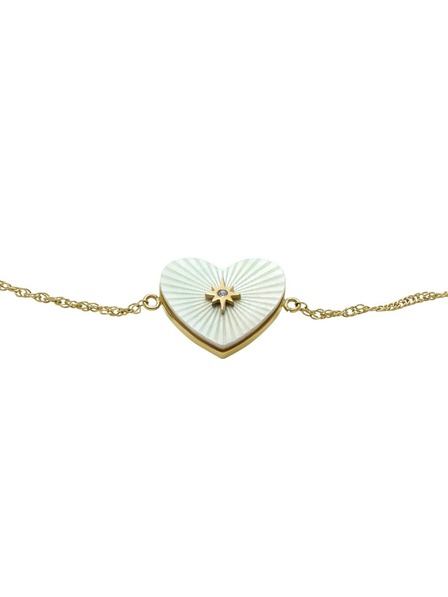 Fossil Damen Edelstahl Armband Fossil JF04733710