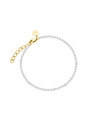 Rosefield Rosefield Armband in Goldfarbe Mini Perle JBMPG-J601