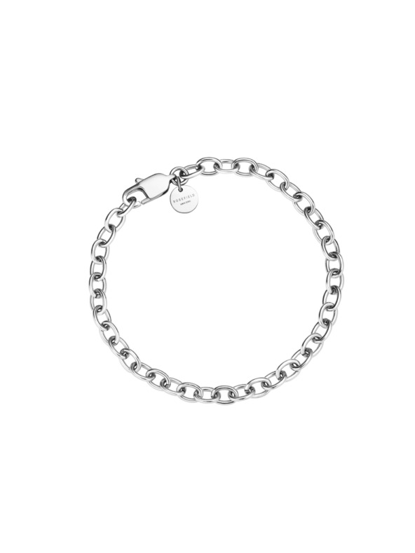 Rosefield Rosefield Armband in Silberfarbe Oval Chainlink JBOCS-J594